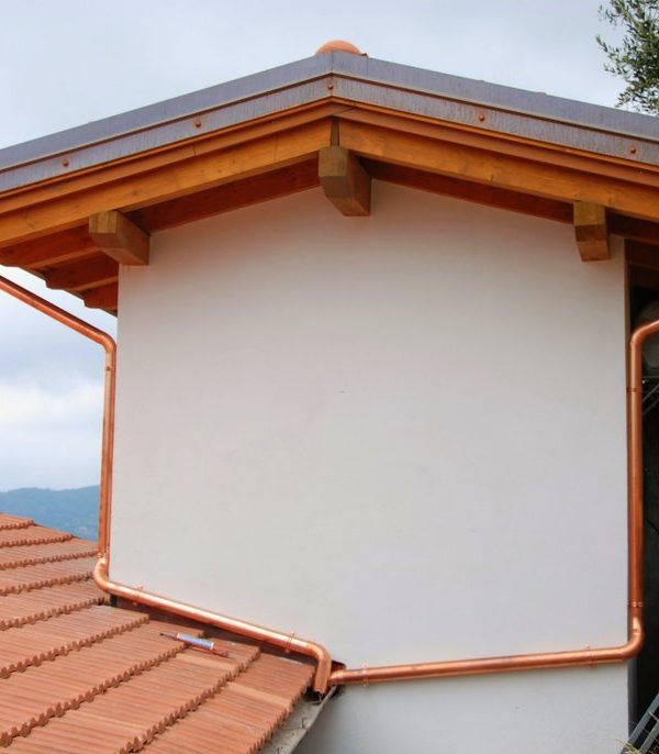 Primaverahaus realizzazione Isolabona particolare tetto